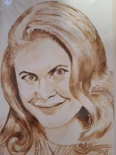 Elizabeth Montgomery This painting is free to collect